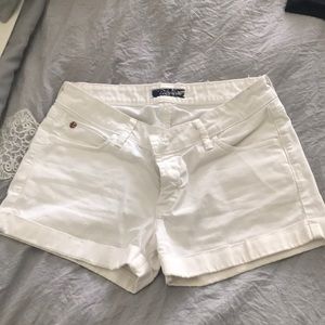 Hudson White Shorts Size 27